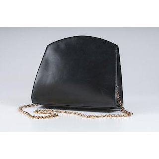 Ferragamo Black Leather Handbag