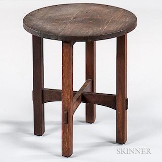 Arts and Crafts Tabouret
