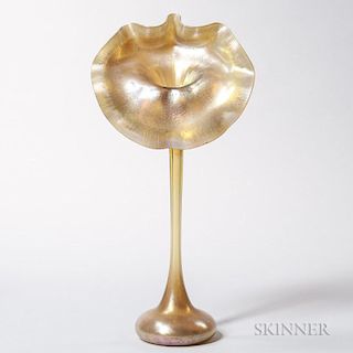 Art Nouveau Tiffany Favrile Jack-in-the-pulpit Vase