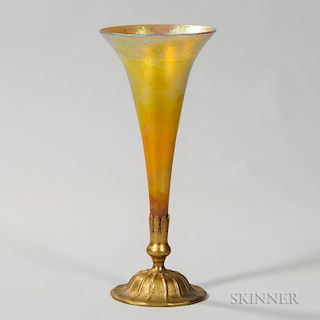 Tiffany Furnaces Favrile Trumpet Vase