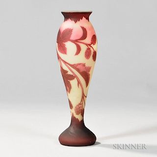 Richard Cameo Glass Vase
