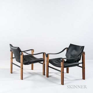Two Maurice Burke Safari Chairs