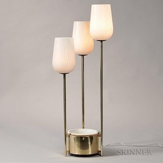 Table Lamp with Planter