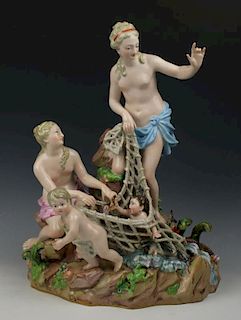Meissen Kaendler Figurine "Capture Of Triton"