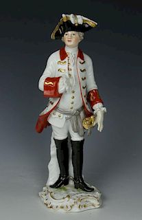 Meissen Kaendler Figurine "Saxon Soldier"