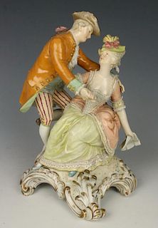 KPM Berlin Figurine "Courting Couple"