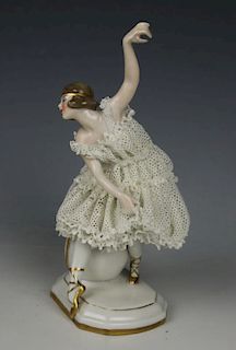 Galluba & Hofmann Figurine "Ballerina with Ball"
