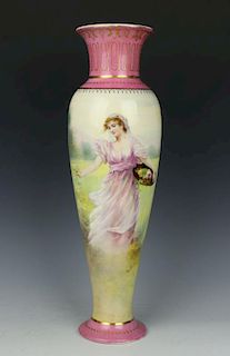 Royal Bonn hand painted Vase