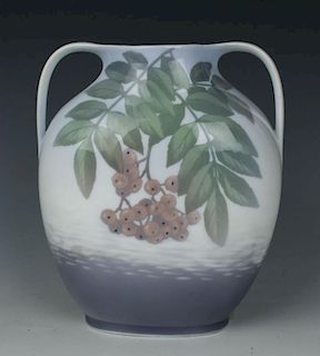 Rare 19C Royal Copenhagen #227 Vase