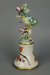 Capodimonte Guido Cacciapuoti Figurine Bird with Flowers