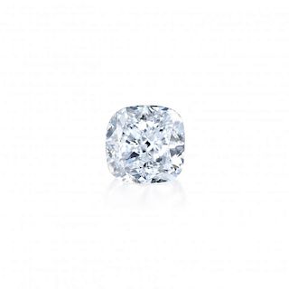 An Unmounted 2.00-Carat Cushion-Cut Diamond, with a GIA Report