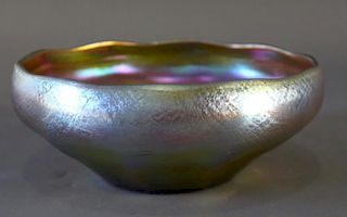 L.C. Tiffany Favrile Art Glass Bowl
