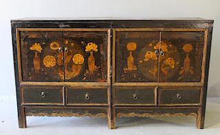 Chinese Chinoiserie Sideboard