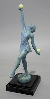 L. Baleste Art Deco Figurine