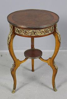 Continental Style Lamp Table