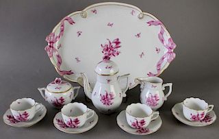 Herend Hand Painted Tea Service
