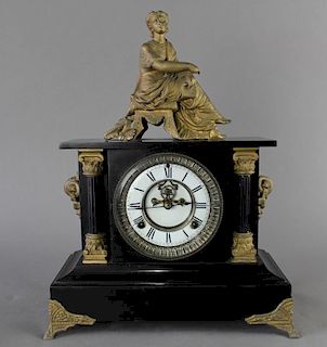 Waterbury Mantle Clock, c. 1870