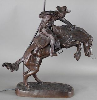 Frederick Remington Bronze "Bronco Buster"