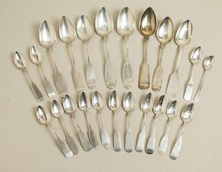 Assorted Coin Silver Flatware