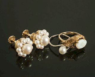 14k Pearl & Opal Jewelry