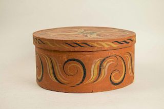 Painted Wood Box