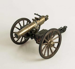 Gatling Gun Model, non-firing, about 1/18th scale.