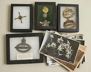 WWI and Post-War German badges, medals, pins