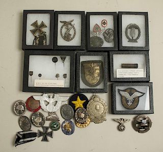 German WWI and WWII Medals and Badges