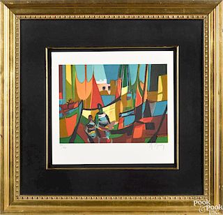 Marcel Mouly signed lithograph