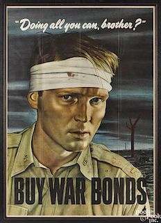 WWII Doing all you can, brother? poster