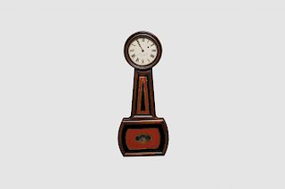 E. Howard No. 4 Rosewood Wall Clock