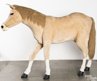 Hansa life-sized stuffed pony