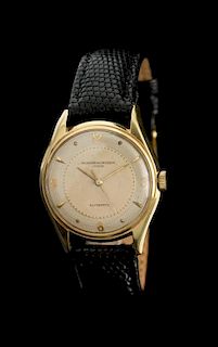 An 18 Karat Yellow Gold Automatic Waterproof Ref. 4870 Wristwatch, Vacheron & Constantin, Circa 1951,