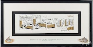 Carl Barks (American 1901 - 2000), pen and ink