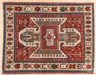 Contemporary Kazak carpet, 7'4'' x 5'8''.