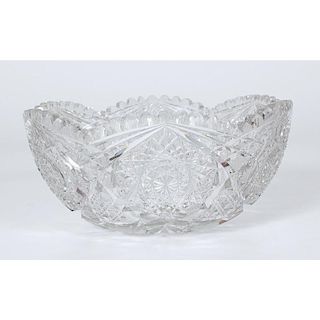 J. Hoare & Co. Cut Glass Bowl