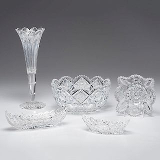 Hawkes Cut Glass Table Wares