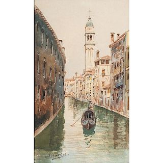 Watercolors of Venetian Canals