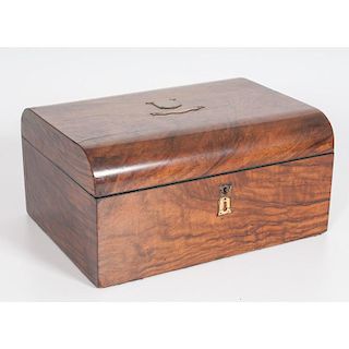 Burlwood Sewing Box
