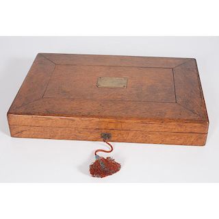 Oak Document Box