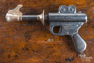 Buck Rogers tin toy gun, mfg. by Daisy