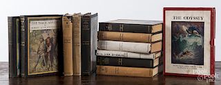 Twelve books illustrated by N. C. Wyeth.