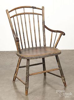 Birdcage Windsor armchair, ca. 1815