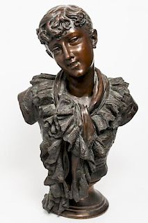 George Wagner (American, 19th/20th C.)- Bronze