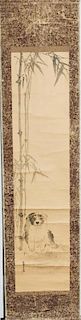 Antique Chinese Hanging Scroll- Ink on Paper