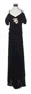 A Black Velvet Dress,