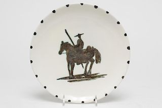 Pablo Picasso (1881-1973)- Ceramic Madoura Plate
