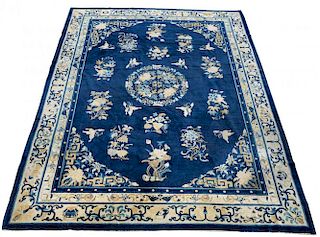 Chinese Wool Carpet- 9' X 11' 5"