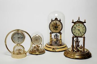 German & Japanese Torsion Pendulum Clocks, 4