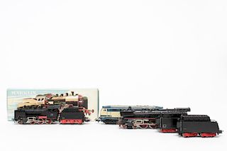 Marklin West Germany Model Trains, Group of 4